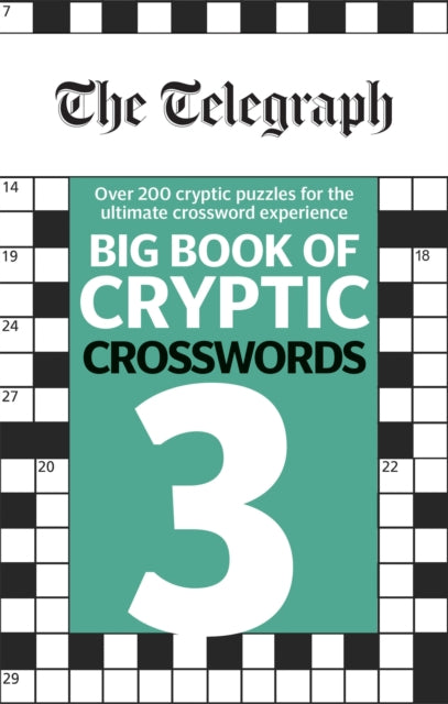 Book cover of: Telegraph Big Book of Cryptic Crosswords 3. By: Telegraph Media Group