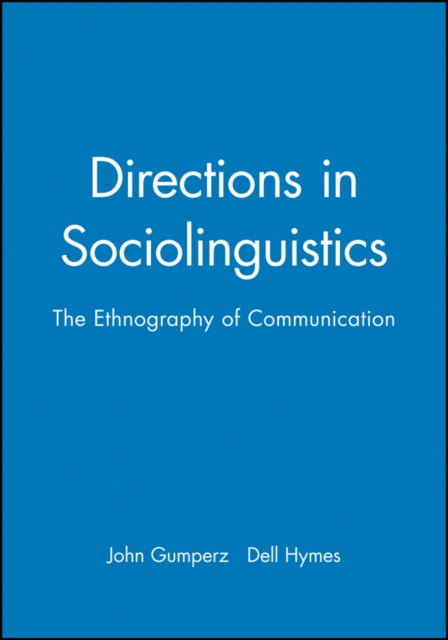 Book cover of: Directions in Sociolinguistics