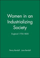 Book cover of: Women in an Industrializing Society