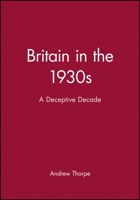 Book cover of: Britain in the 1930s