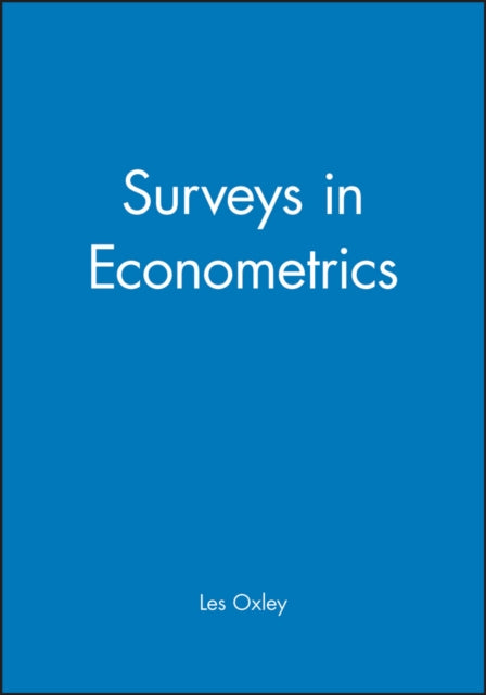 Book cover of: Surveys in Econometrics