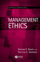 Book cover of: Management Ethics. By: Norman E. Bowie