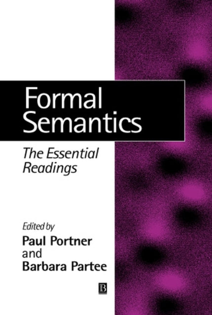 Book cover of: Formal Semantics