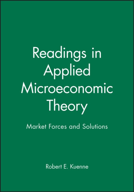 Book cover of: Readings in Applied Microeconomic Theory. By: Robert Kuenne