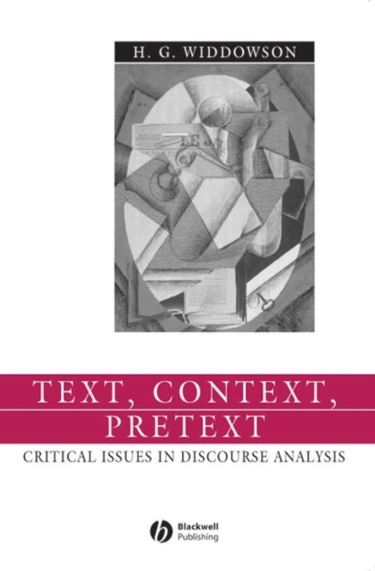 Book cover of: Text, Context, Pretext. By: H. G. Widdowson