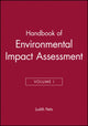 Book cover of: Handbook of Environmental Impact Assessment, Volume 1