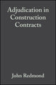 Book cover of: Adjudication in Construction Contracts