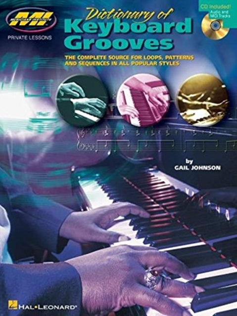 Book cover of: Dictionary Of Keyboard Grooves. By: Gail Johnson
