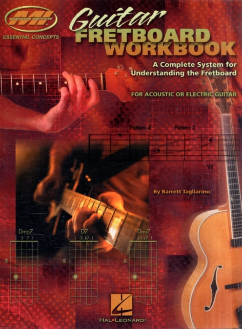 Book cover of: Guitar Fretboard Workbook. By: Barrett Tagliarino