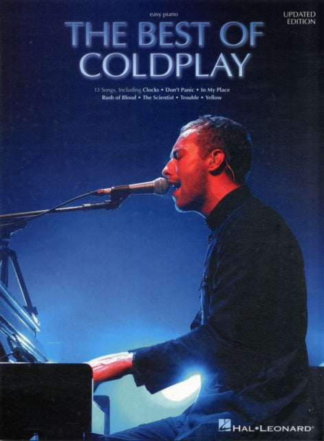 Book cover of: Best of Coldplay for easy piano. By: Coldplay