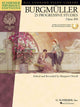Book cover of: Burgmuller - 25 Progressive Studies, Opus 100