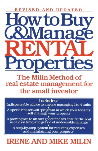 Book cover of: How to Buy and Manage Rental Properties. By: Mike Milin, Irene Milin