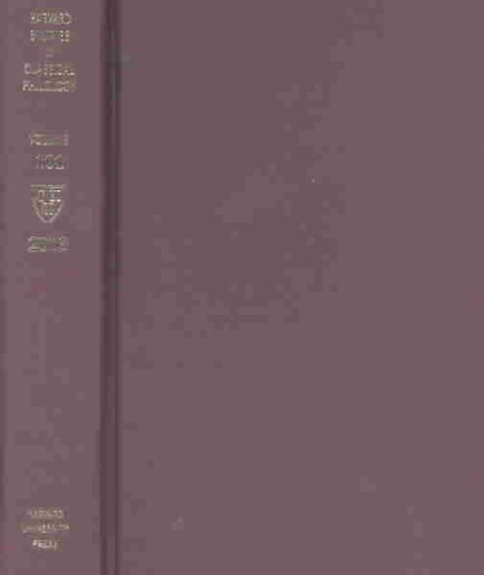 Book cover of: Harvard Studies in Classical Philology, Volume 101. By: Department of Classics Harvard University