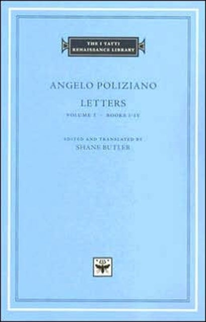 Book cover of: Letters. By: Poliziano