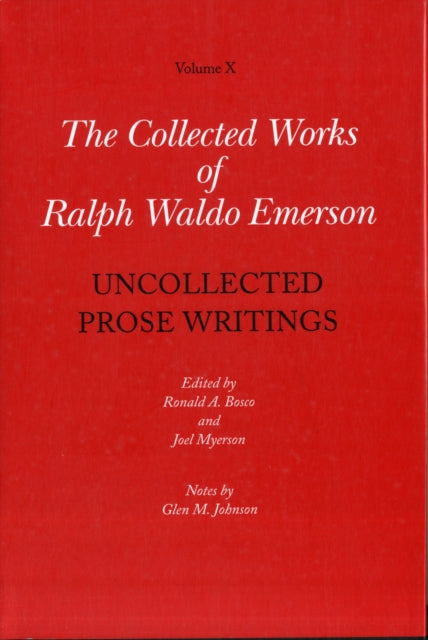 Book cover of: Collected Works of Ralph Waldo Emerson