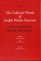 Book cover of: Collected Works of Ralph Waldo Emerson