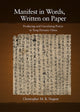 Book cover of: Manifest in Words, Written on Paper. By: Christopher M. B. Nugent