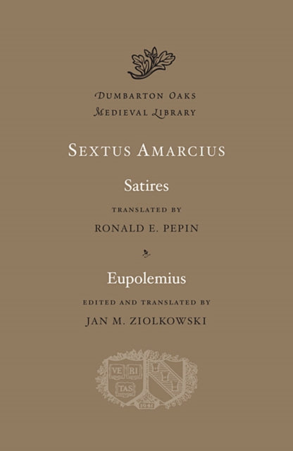 Book cover of: Satires. Eupolemius. By: Amarcius