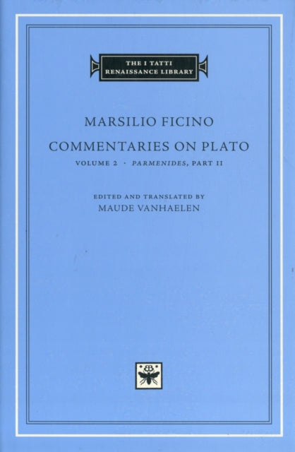Book cover of: Commentaries on Plato: Volume 2 Parmenides