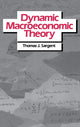 Book cover of: Dynamic Macroeconomic Theory