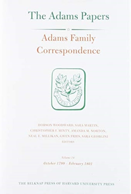 Book cover of: Adams Family Correspondence. By: Adams Family Staff