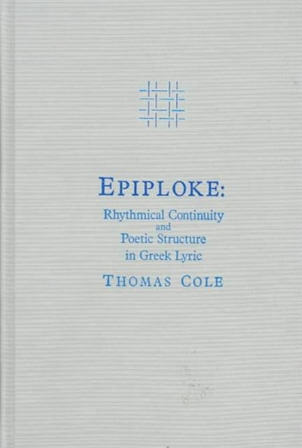 Book cover of: Epiploke. By: Thomas Cole