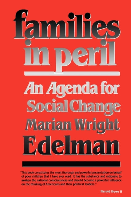Book cover of: Families in Peril. By: Marian Wright Edelman