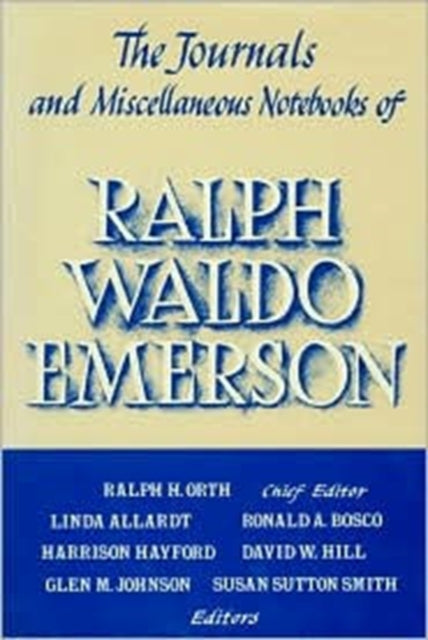 Book cover of: Journals and Miscellaneous Notebooks of Ralph Waldo Emerson. By: Ralph Waldo Emerson
