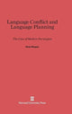 Book cover of: Language Conflict and Language Planning. By: Einar Ingvald Haugen