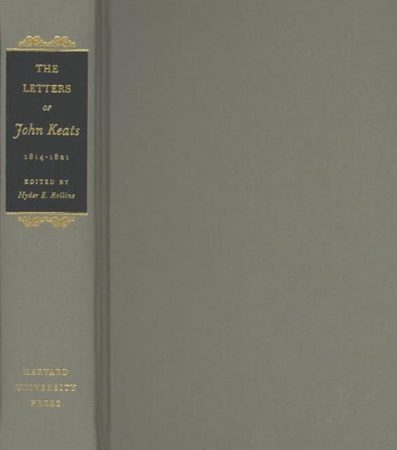 Book cover of: The Letters of John Keats, 1814-1821. By: John Keats