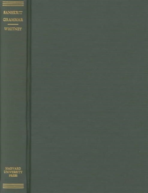 Book cover of: Sanskrit Grammar. By: William Dwight Whitney