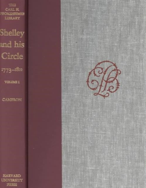 Book cover of: Shelley and His Circle, 1773-1822. By: Percy Bysshe Shelley