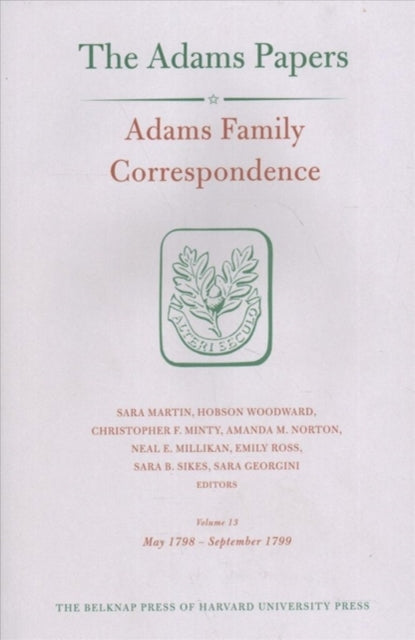 Book cover of: Adams Family Correspondence. By: Adams Family