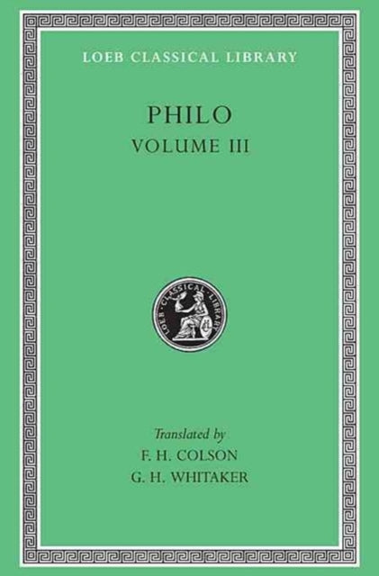 Book cover of: Philo, Volume III