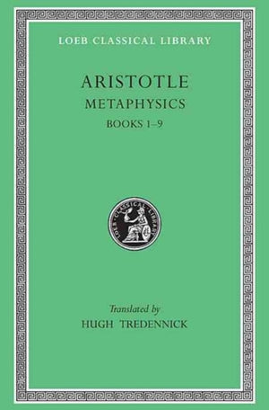 Metaphysics, Volume I