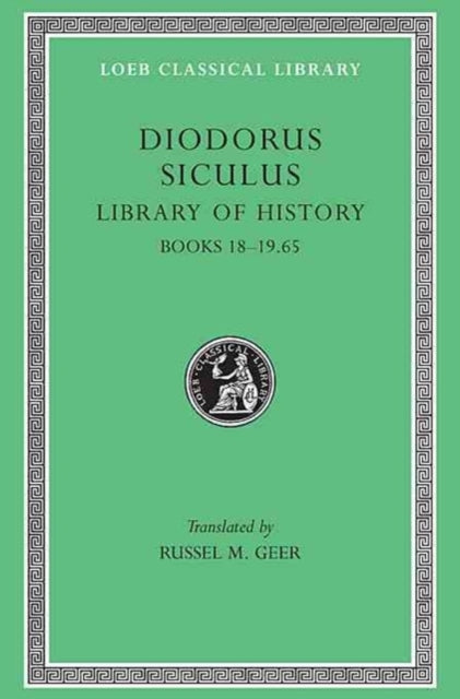 Book cover of: Library of History, Volume IX. By: Diodorus Siculus