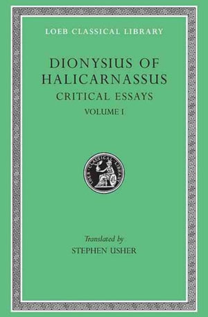 Critical Essays, Volume I