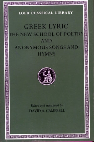 Greek Lyric, Volume V