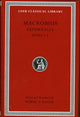 Book cover of: Saturnalia, Volume II. By: Ambrosius Aurelius Theodosius Macrobius