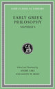Book cover of: Early Greek Philosophy, Volume IV