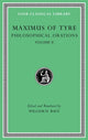Book cover of: Philosophical Orations, Volume II. By: Maximus of Tyre