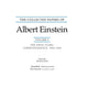Book cover of: Collected Papers of Albert Einstein, Volume 5 (English). By: Albert Einstein