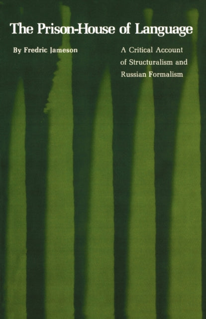 Book cover of: Prison-House of Language. By: Fredric Jameson