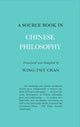 Source Book in Chinese Philosophy
