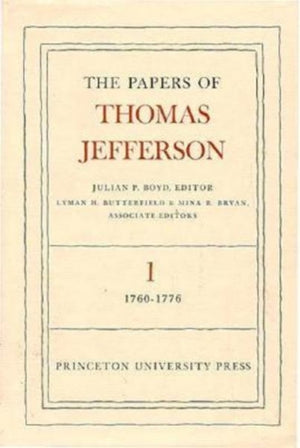 Papers of Thomas Jefferson, Volume 1