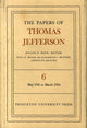 Book cover of: Papers of Thomas Jefferson, Volume 6. By: Thomas Jefferson