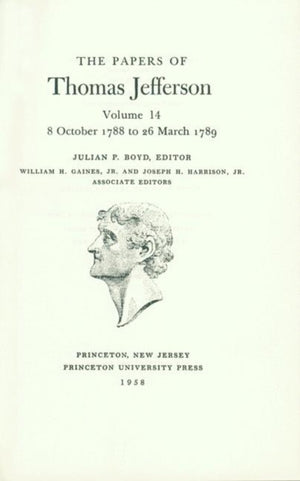 Papers of Thomas Jefferson, Volume 14