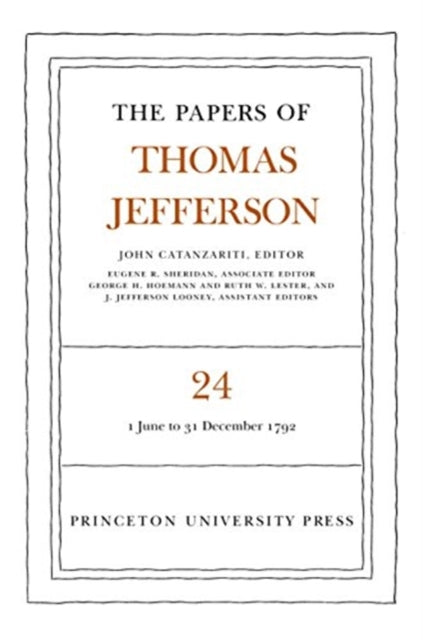 Book cover of: Papers of Thomas Jefferson, Volume 24. By: Thomas Jefferson