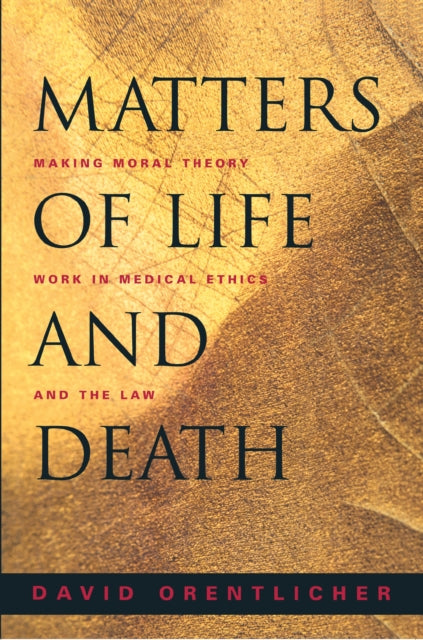 Book cover of: Matters of Life and Death