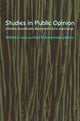 Book cover of: Studies in Public Opinion